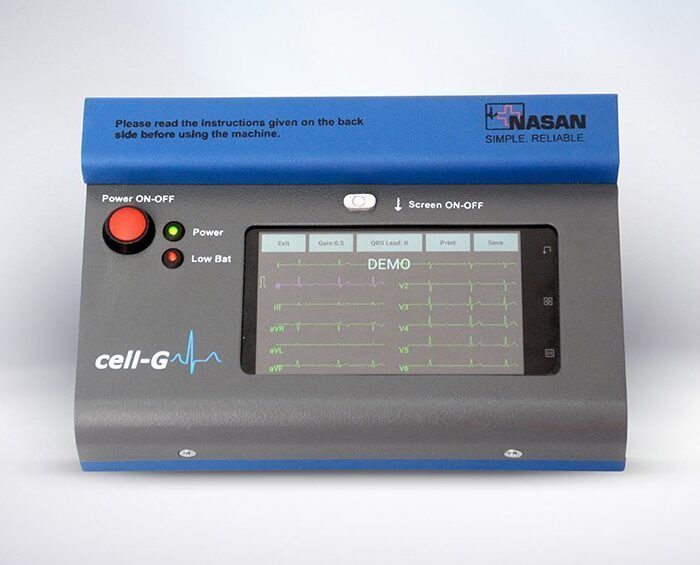 12 Channel ECG Machine Cell-G