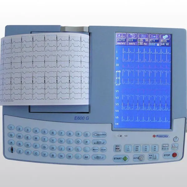 6 Channel E600G electrocardiograph New!