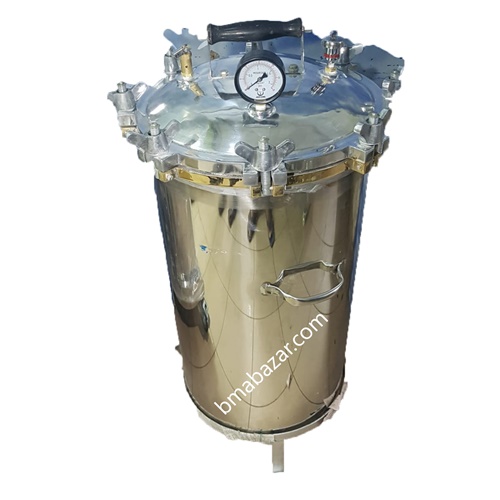 Autoclave Portable Steam Sterilizer 12”x15” Electric 100L