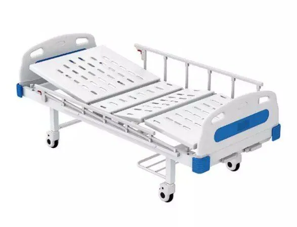High Quality Two Cranks Hospital Bed With Mattress