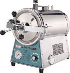 Portable Steam Sterilizer (Autoclave Machine) 16.6 Liter, HY-230