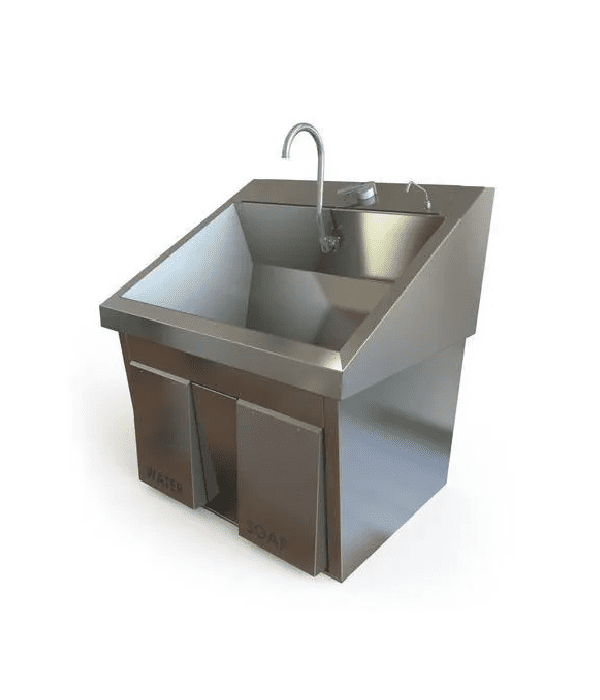 Single Surgical Scrub Unit