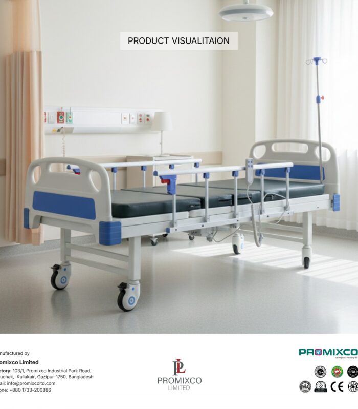 Two Function Electric Bed with Standard Accessories